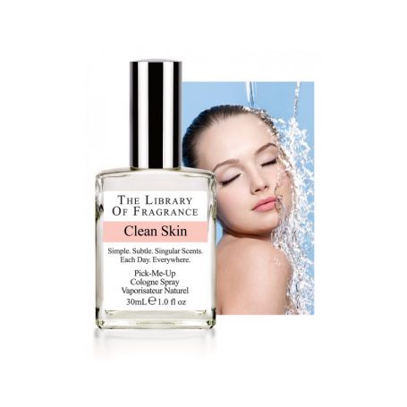 The Library Of Fragrance Clean Skin Eau de Cologne 30ml
