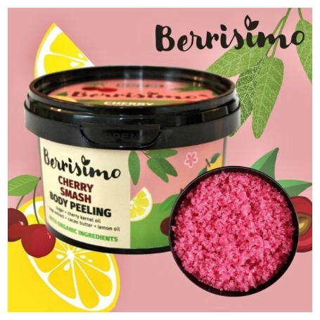 Beauty Jar Berrisimo “Cherry Smash” body peeling 300g