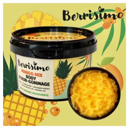 Beauty Jar Berrisimo “Mango Mix” body scrub-gommage 280g