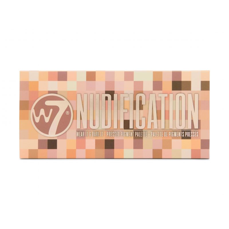 W7 Cosmetics Nudification Pressed Pigment Palette 12g