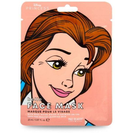 Mad Beauty Disney Princess Belle Face Mask 1τμχ