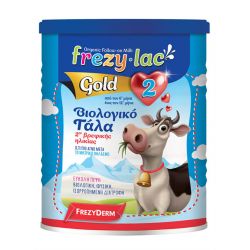 Frezylac Gold 2 Βιολογικό Γάλα για Βρέφη από τον 6 μήνα έως τον 12 μήνα 400gr - Frezyderm