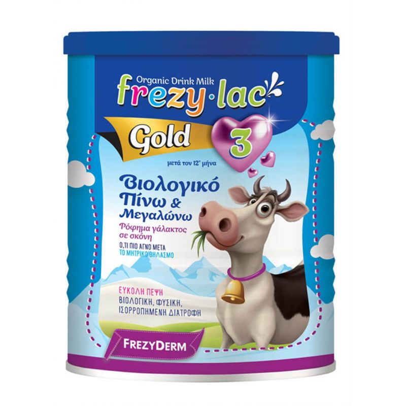 Frezylac Gold 3 Βιολογικό Γάλα σε Σκόνη από 12 μηνών 400g