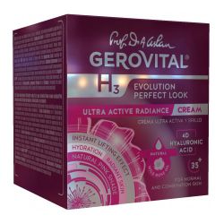 Gerovital Ενυδατική Δραστική Κρέμα Λάμψης 50ml - Gerovital
