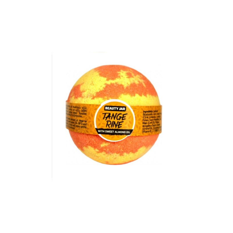 Beauty Jar TANGERINE bath bomb, 150gr