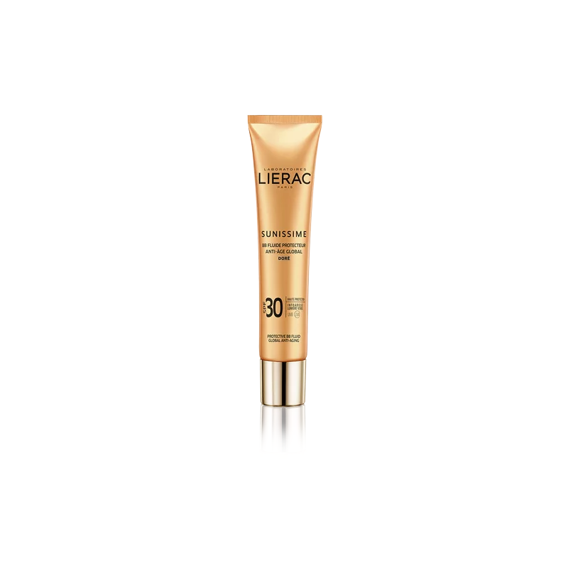 Lierac Sunissime BB Fluid Anti Age Global Golden SPF30+ 40ml - Αντιγηραντική Αντιηλιακή Προσώπου Με Χρώμα