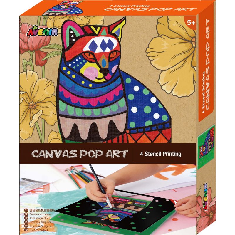 Avenir Canvas Pop Art-Cat 3+