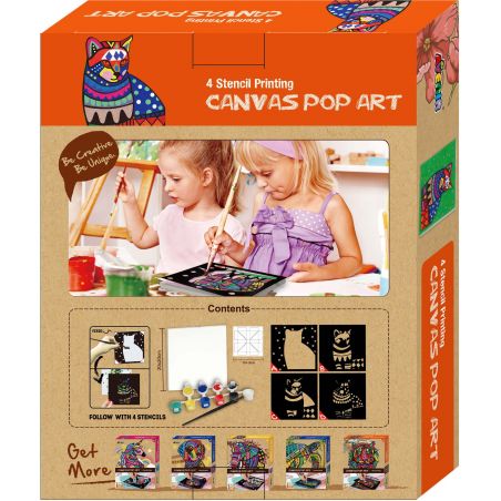 Avenir Canvas Pop Art-Cat 3+