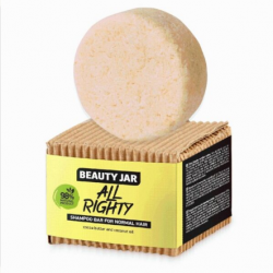 Beauty Jar “ALL RIGHTY” Μπάρα Σαμπουάν για κανονικές επιδερμίδες 65gr - Beauty Jar