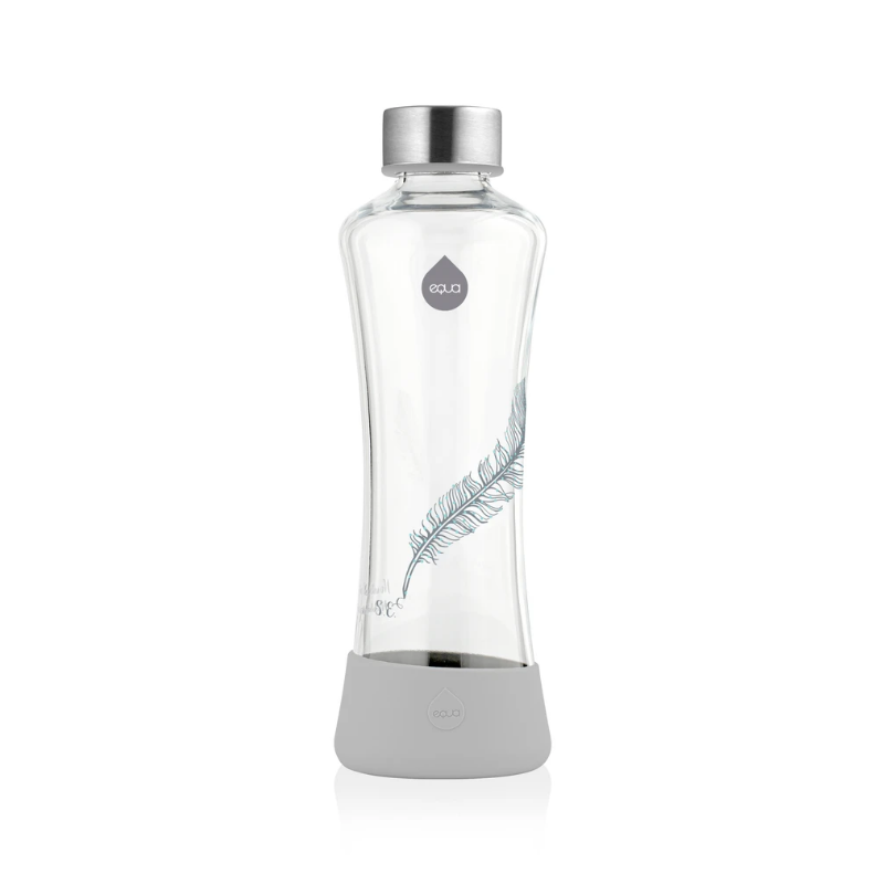 Equa Feather Glass Bottle 550ml