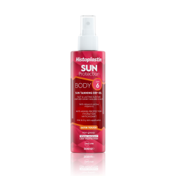 Heremco Histoplastin Sun Protection Body Sun Tanning Dry Oil SPF6 200ml ,Αντηλιακό Ξηρό Λάδι Σώματος με SPF6 - Heremco