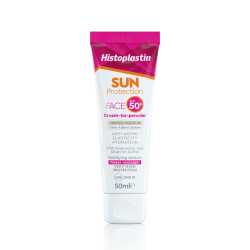 Heremco Histoplastin Sun Protection Face Cream to Powder Tinted SPF50+ Αντηλιακή Κρέμα Προσώπου με Χρώμα 50ml - Heremco