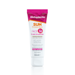 Heremco Histoplastin Sun Protection Face Cream to Powder Tinted SPF30+ Αντηλιακή Κρέμα Προσώπου με Χρώμα 50ml - Heremco