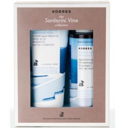 Korres Gift Set Αμπέλι Σαντορίνης Αφρόλουτρο 250ml + Γαλάκτωμα Σώματος 200ml - Korres