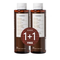 Korres Argan Oil Post-Colour Shampoo Σαμπουάν για Μετά τη Βαφή (1+1 Δώρο) 2x250ml - Korres