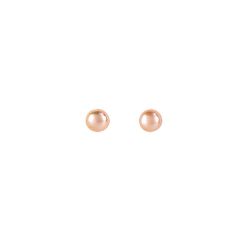 Medisei Dalee Jewels Earrings No 05419 Peach Pearl Σκουλαρίκια Ασήμι 925, Ροδακινί Πέρλα 1 Ζευγάρι - Medisei