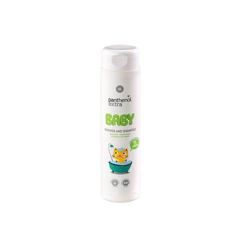 Medisei Panthenol Extra Baby Shower & Shampoo 300ml Σαμπουάν -Αφρόλουτρο για Βρέφη και Παιδιά