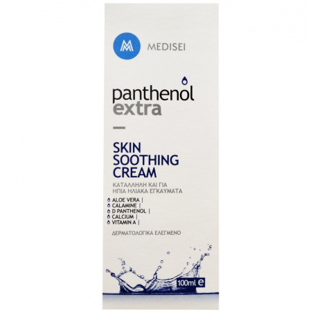 Panthenol Extra Skin Soothing Cream Κρέμα για Ήπια Ηλιακά Εγκαύματα 100ml