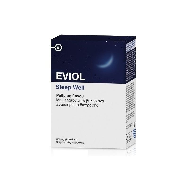 Eviol Sleep Well 60 μαλακές κάψουλες