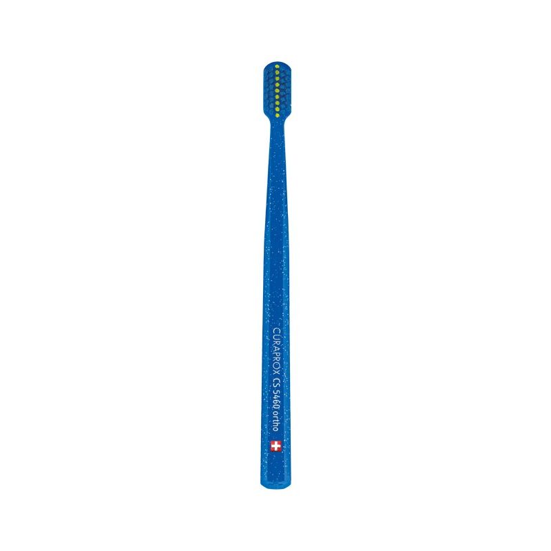 Curaprox CS 5460 Ortho Ultra Soft Οδοντόβουρτσα για Σιδεράκια 1τεμ. Μπλε