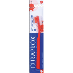 Curaprox Παιδική Οδοντόβουρτσα σε Χρώμα Κόκκινο για 4+ χρονών - Curaprox