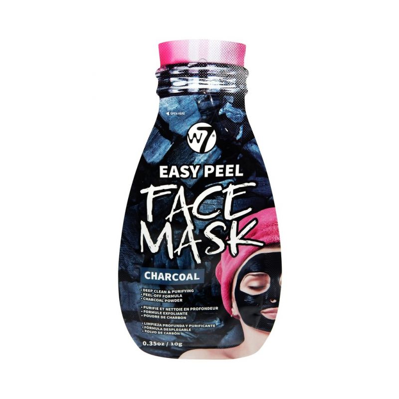 W7 Cosmetics Easy Peel Charcoal Face Mask 10gr