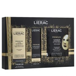 Lierac Xmas Set Premium La Cure Anti Age Absolu 30ml & Cream Voluptueuse 30ml & Mask 20ml - Lierac